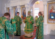 Литургия на подворье Покрово-Тервечнического женского монастыря.